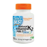 Beste natürliche Vitamin K2 MK -7 45 mcg - 60 Kapseln