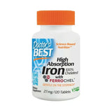 Beste hohe Absorption 100% Chelat -Eisen - 120 Tabletten