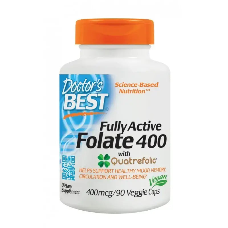 Bester vollständig aktiver Folsäure 400 mcg - 90 Kapseln