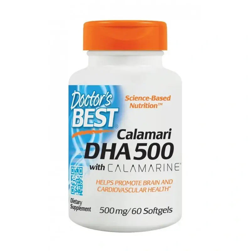 Beste DHA 500 mg / aus Calamari - 60 Gelkapseln