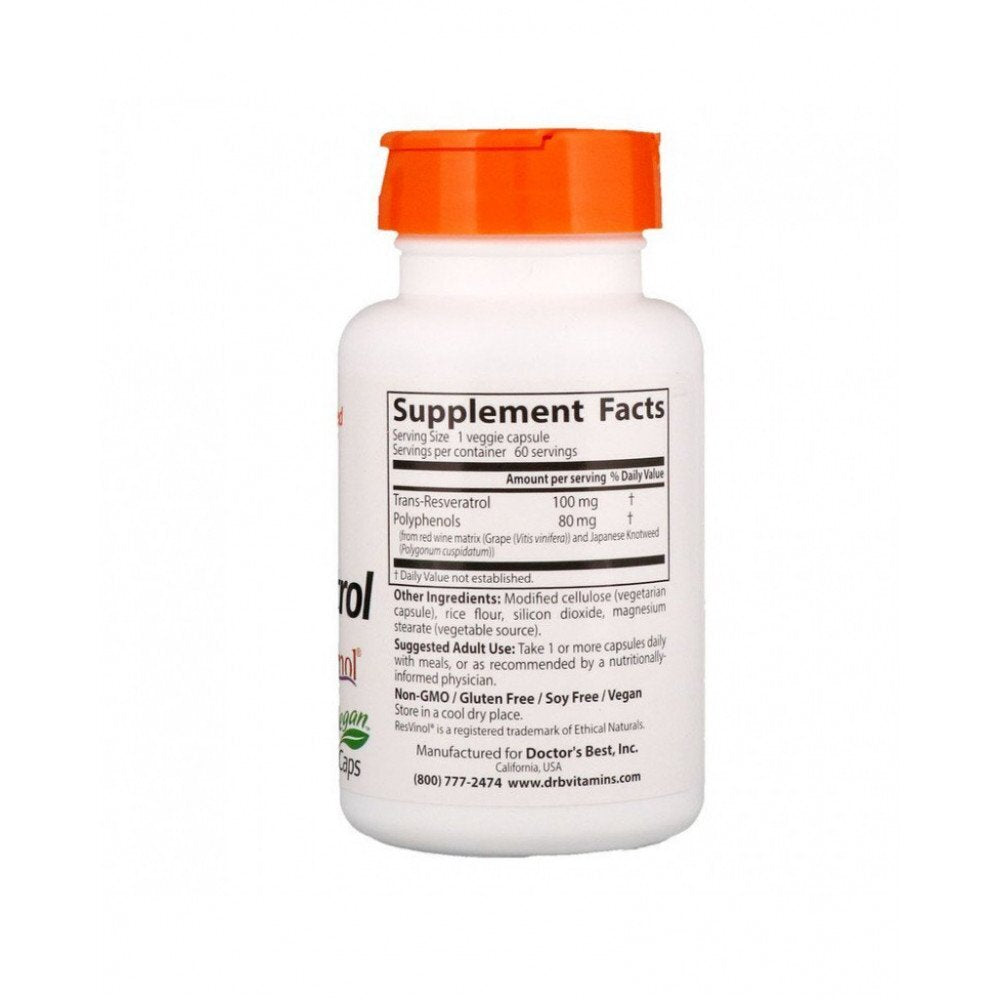Trans-Resveratrol 100 mg | mit Resvinol -25 - 60 Kapseln