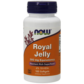 Royal Jelly 300 mg - 100 Gel Capsules - Nutra Best Europe