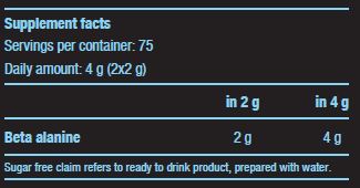 Beta Alaninpulver - 0,300 kg
