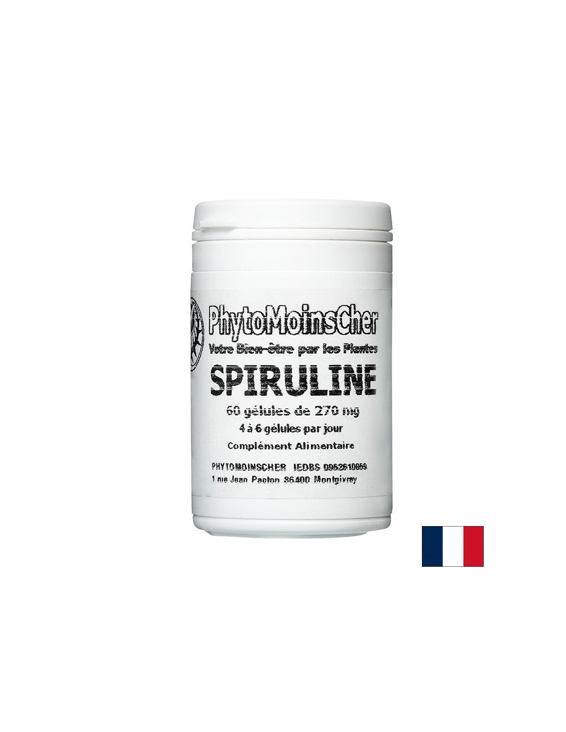 Energie und Immunität – Spirulina, 270 mg x 60 Kapseln