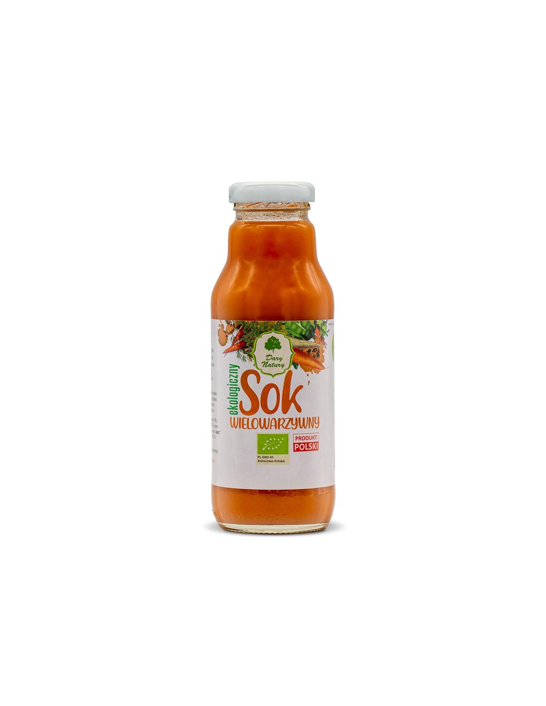 Natürlicher Mehrgemüsesaft Bio, 270 ml <tc>Dary Natury</tc>