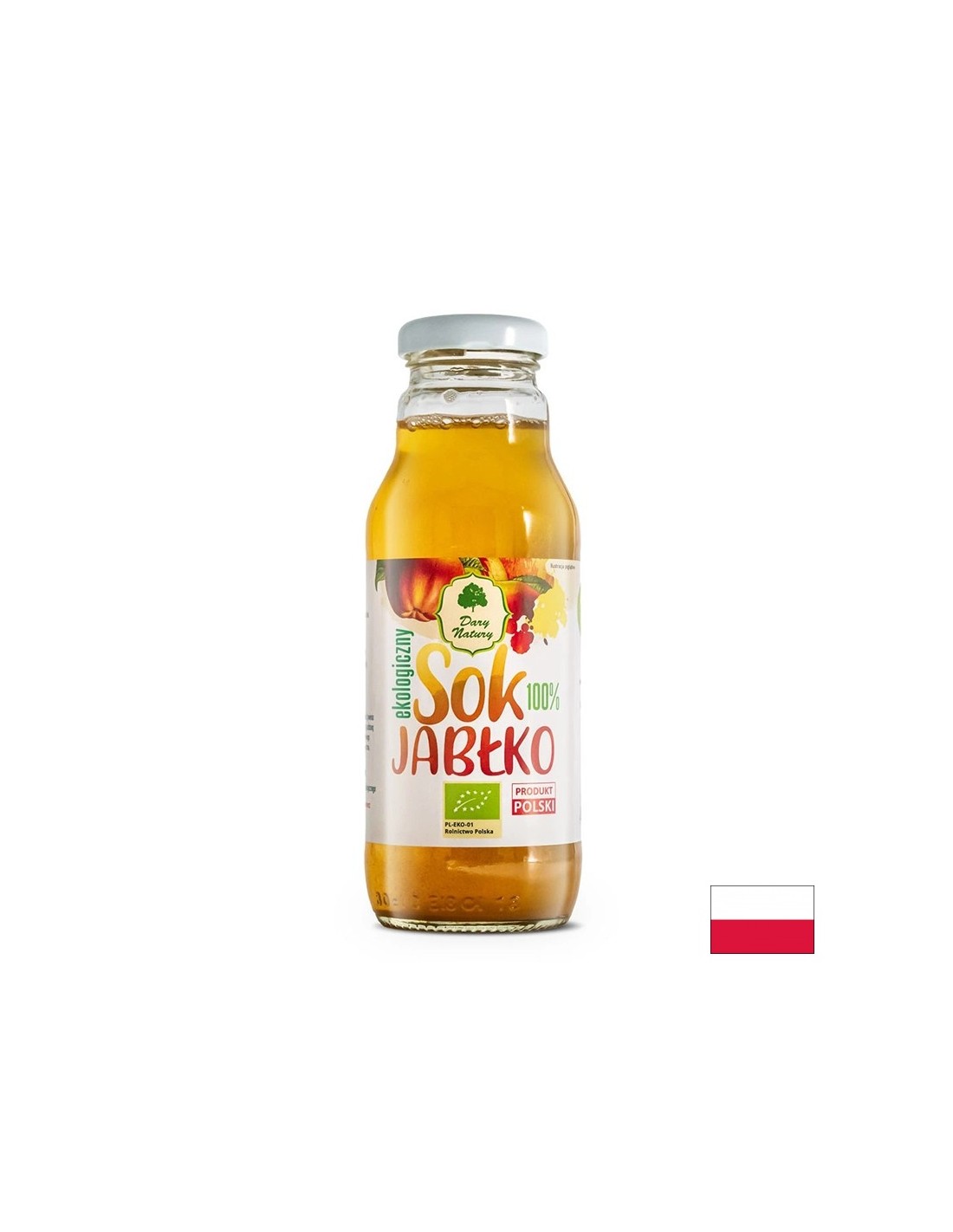 Natürlicher Bio-Apfelsaft, 270 ml <tc>Dary Natury</tc>