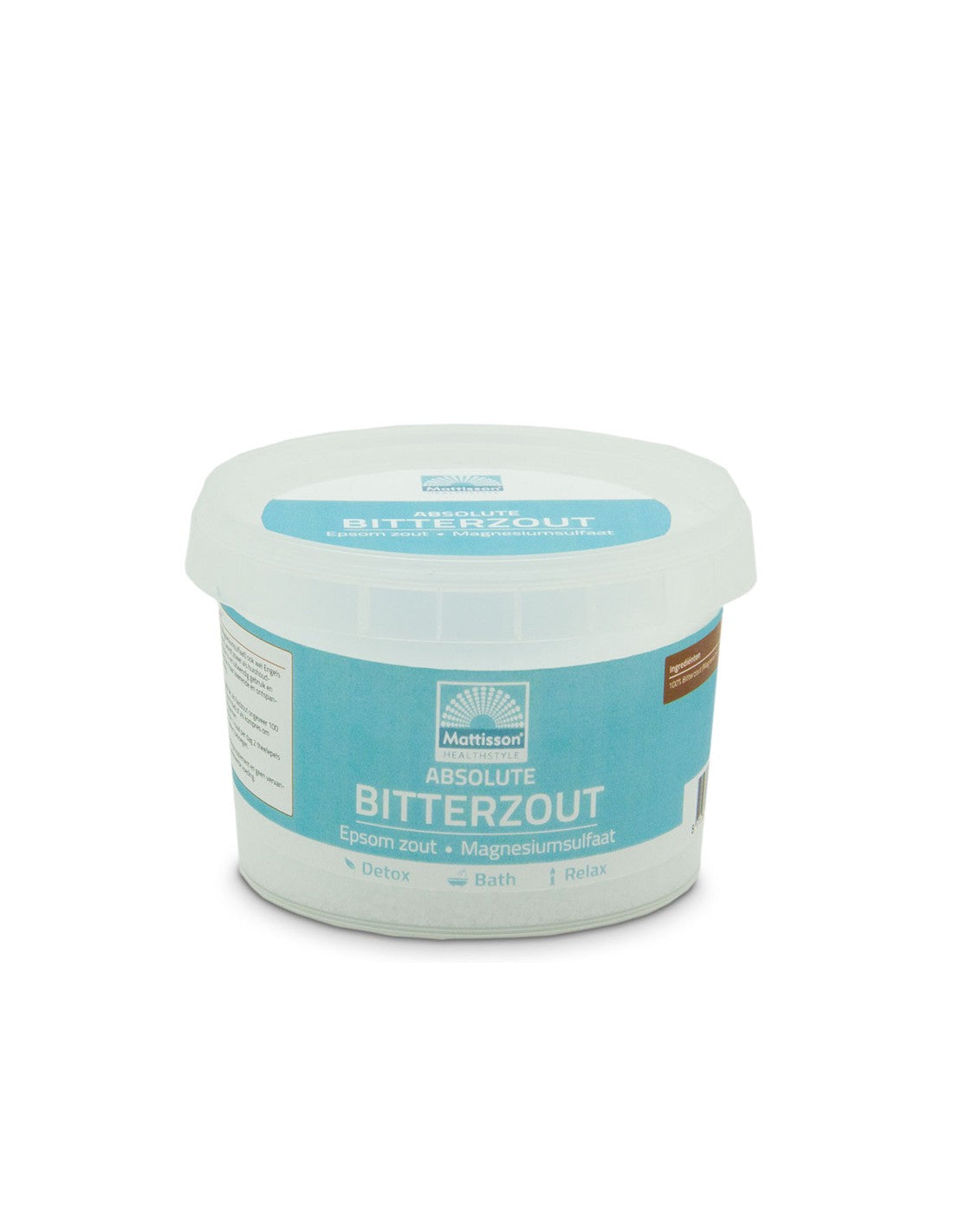 Bittersalz (Magnesiumsulfat), 275 g <tc>Mattisson Healthstyle</tc>