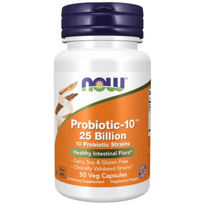 Probiotic-10 25 Billion - 50 capsules - Nutra Best Europe