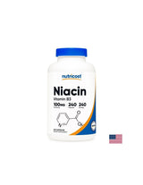 Nervensystem – Vitamin B3 (Niacin), 100 mg x 240 Kapseln