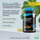 Veganes Omega 3 - 2000 mg /60 vegane Gelkapseln/