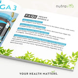 Veganes Omega 3 - 2000 mg /60 vegane Gelkapseln/