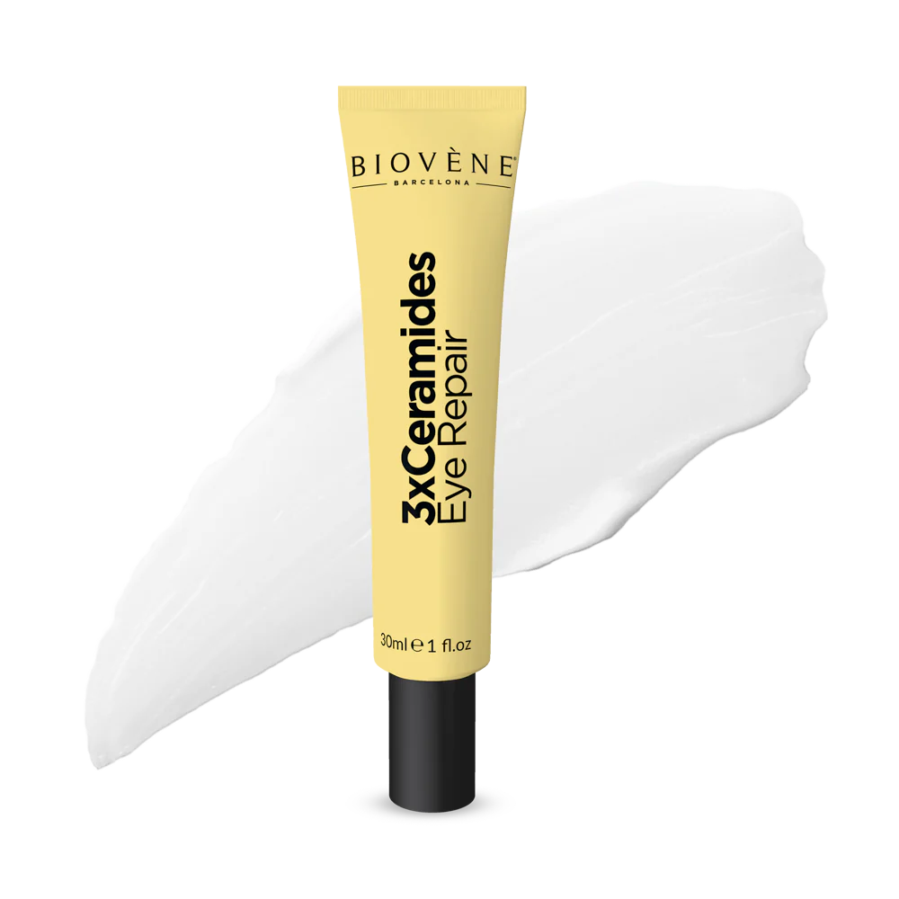 3X Augencreme mit Ceramiden zur Wiederherstellung und Pflege – 30 ml
