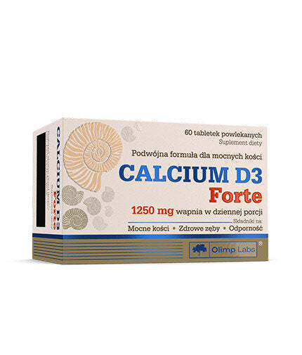 Calcium und Vitamin D3/Calcium D3 Forte 60 Tabletten <tc>Olimp</tc>
