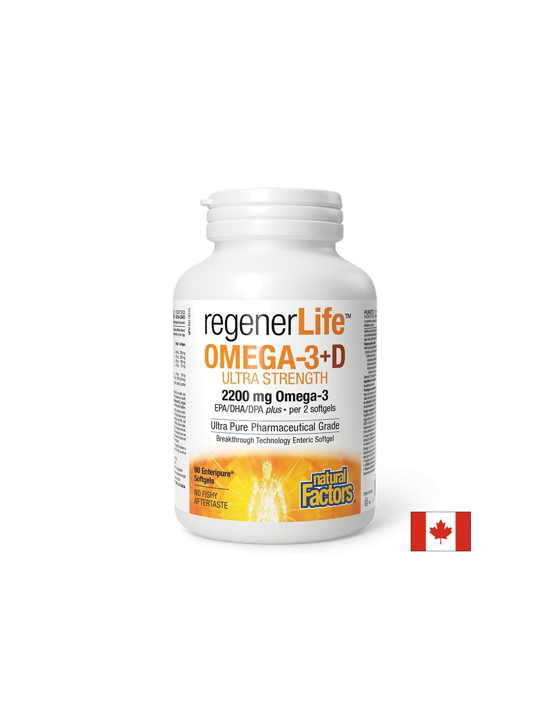 RegenerLife™ Omega-3+D Ultra Strength – 90 Dragees