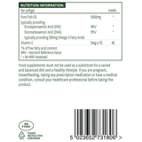 Omega-3-Fischöl (Omega-3-Fischöl) 1000 mg 180 Weichkapseln NaturesAid