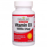 Vitamin D3 (Vitamin D3) 1000iu 90 Tabletten NaturesAid