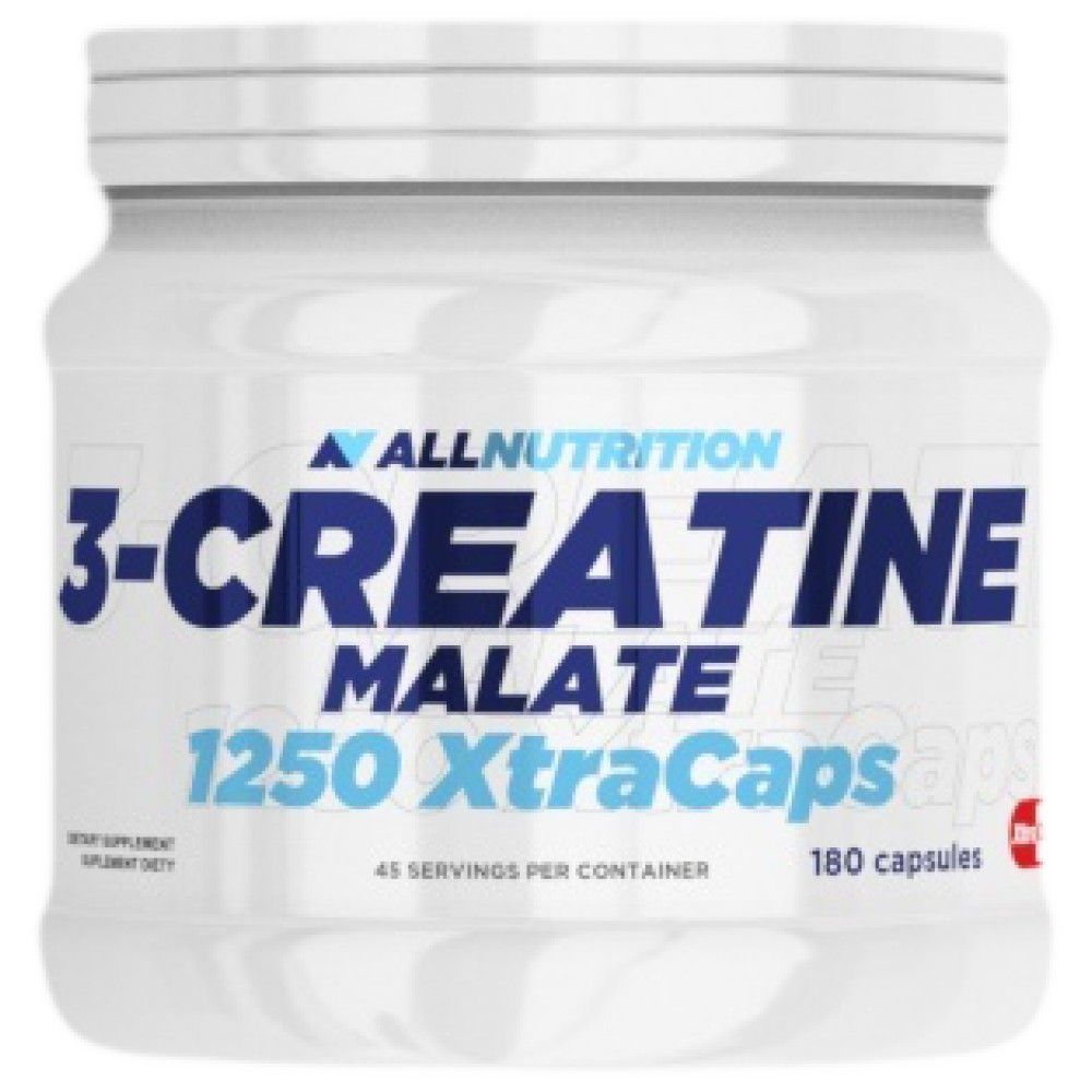 3 -Creatin -Malate 1250 Xtracaps - 180 Kapseln