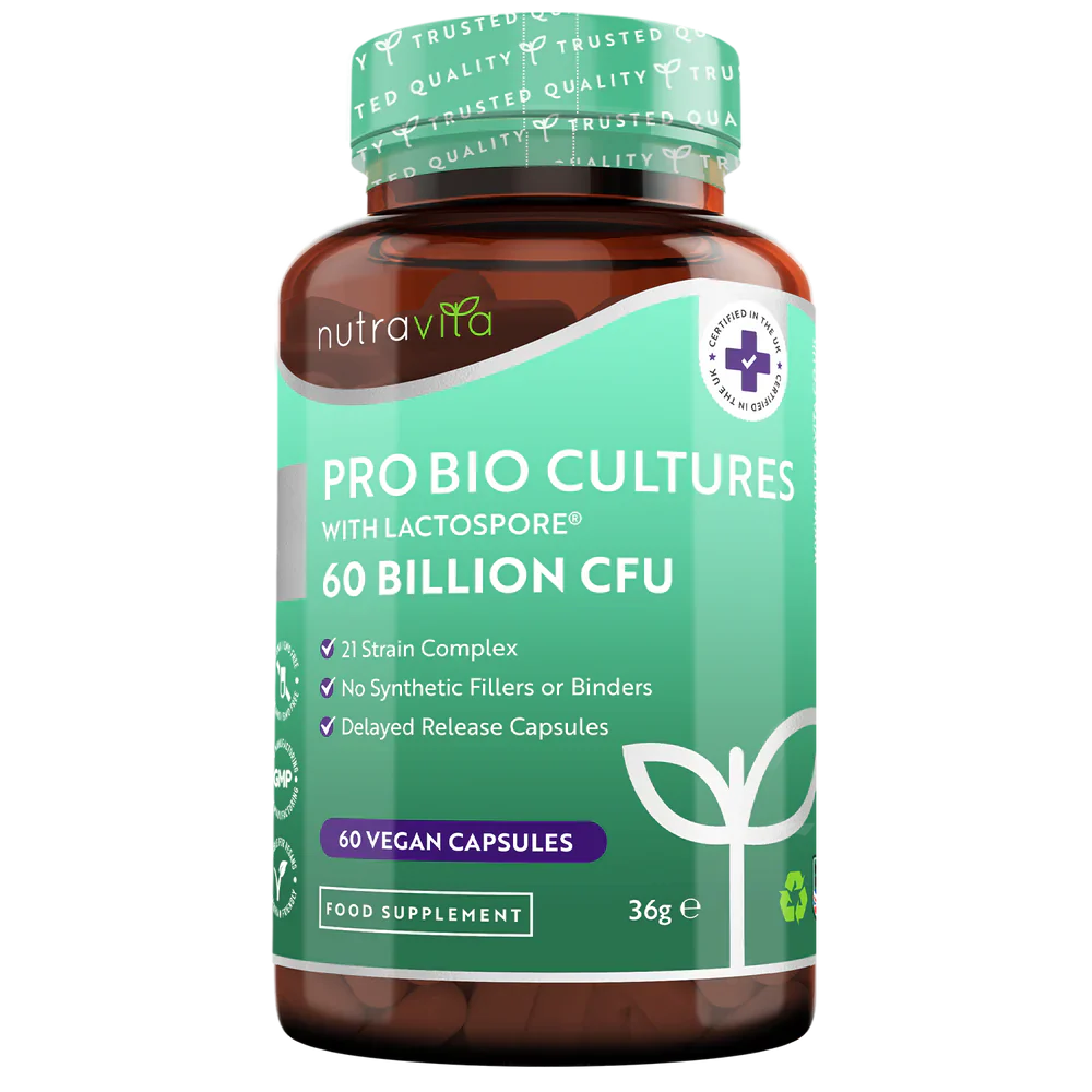Probiotisch /Synbiotikum/ 30 Milliarden, 21 Stämme /60 Kapseln, 60 Tage/