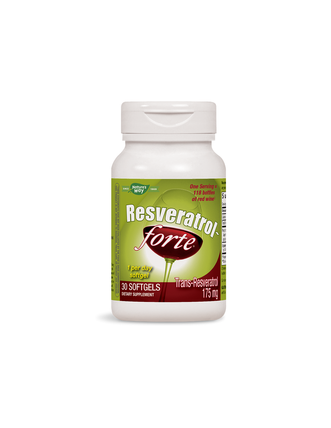 Resveratrol-Forte – Für Herz und Blutgefäße – Antioxidans, 30 Softgel-Kapseln
