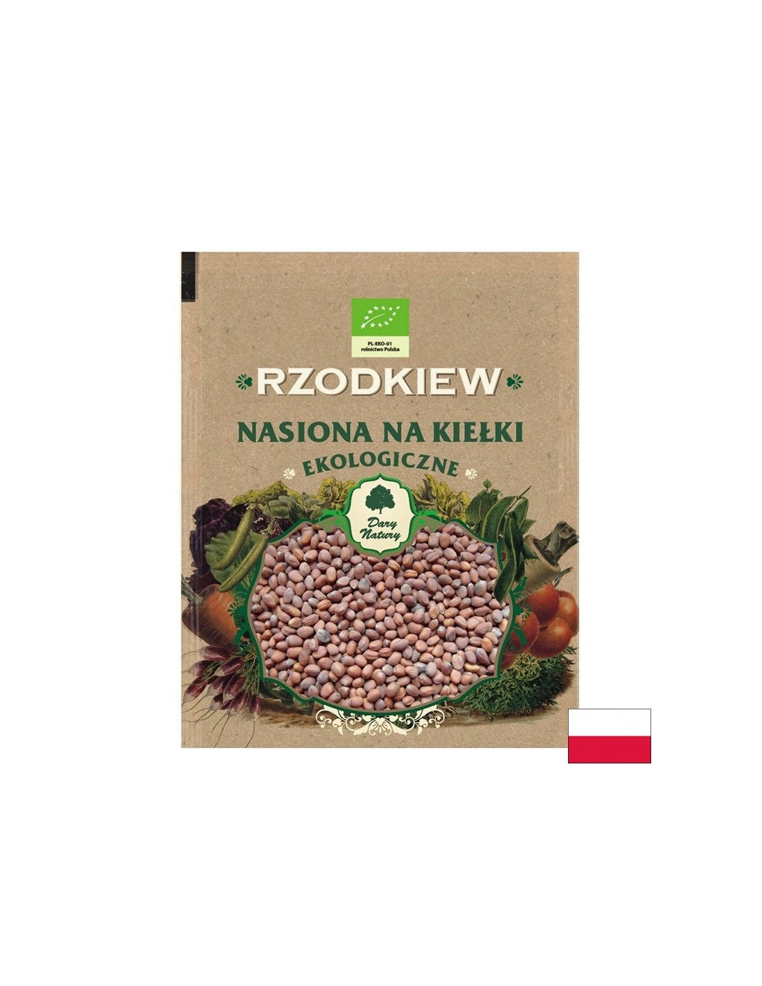 Radieschensamen – Sprossensamen Bio, 30 g <tc>Dary Natury</tc>