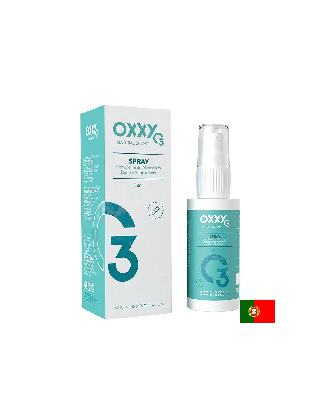 Ozonspray zum Auftragen von Medikamenten und Getränken, 30 ml