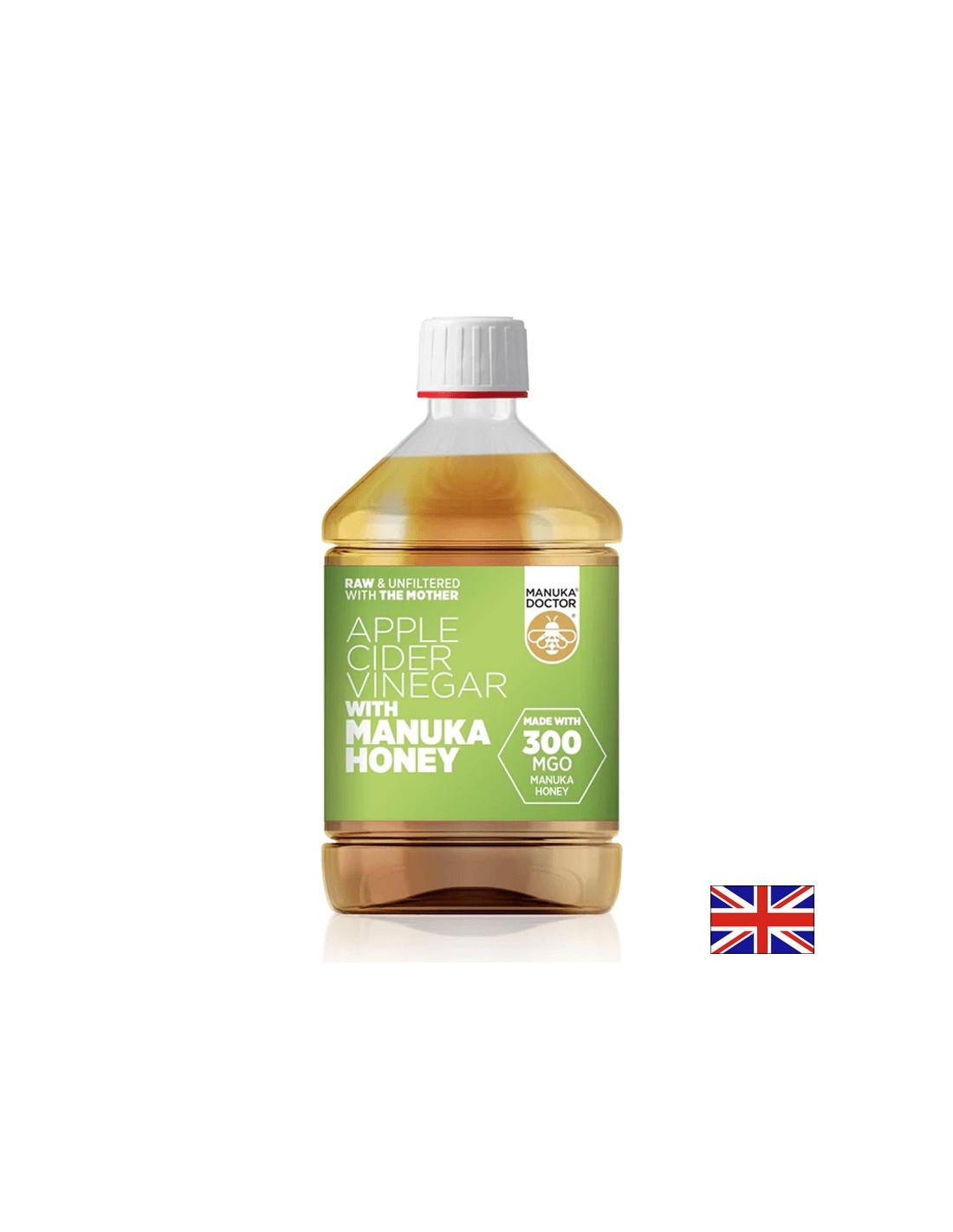 Apfelessig mit Manuka-Honig (300 MGO) – Apfelessig mit Manuka-Honig (300 MGO), 500 ml