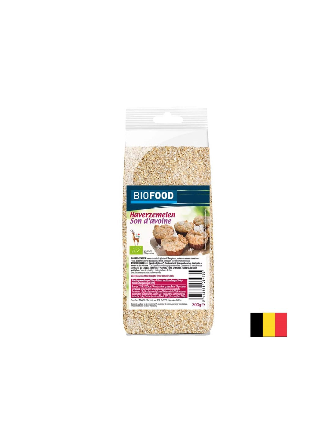 Haferkleie BIO, 300 g