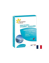 Zur Unterstützung von Knochen und Herz – Krill (Öl) + Vitamin C und Mangan, 300 mg x 15 Kapseln