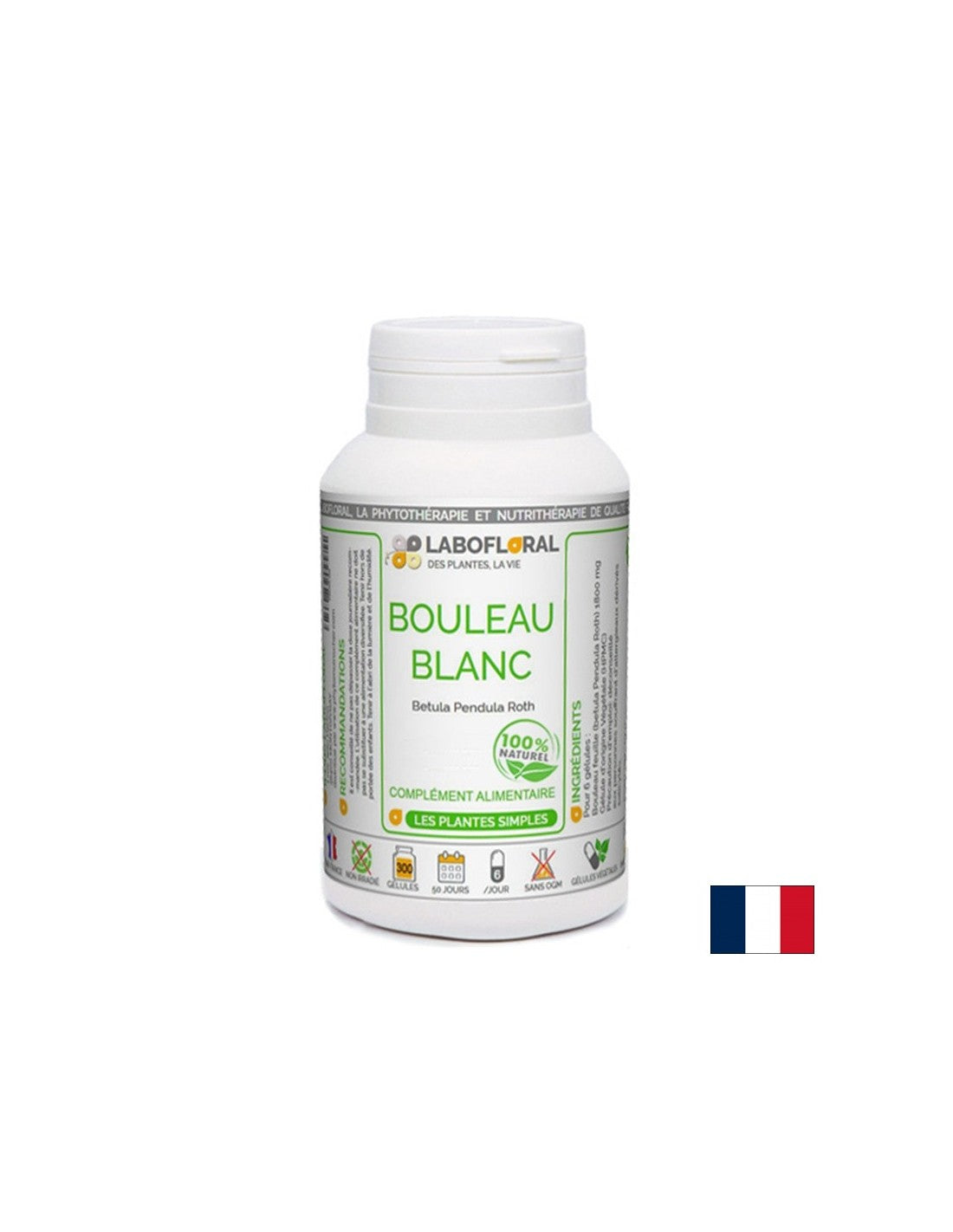Nierengesundheit – Weiße Birke, 300 mg x 50 Kapseln