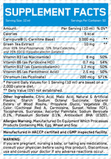 Flüssiges L -Carnitin 3000 mg + grüner Tee - 0,500 kg