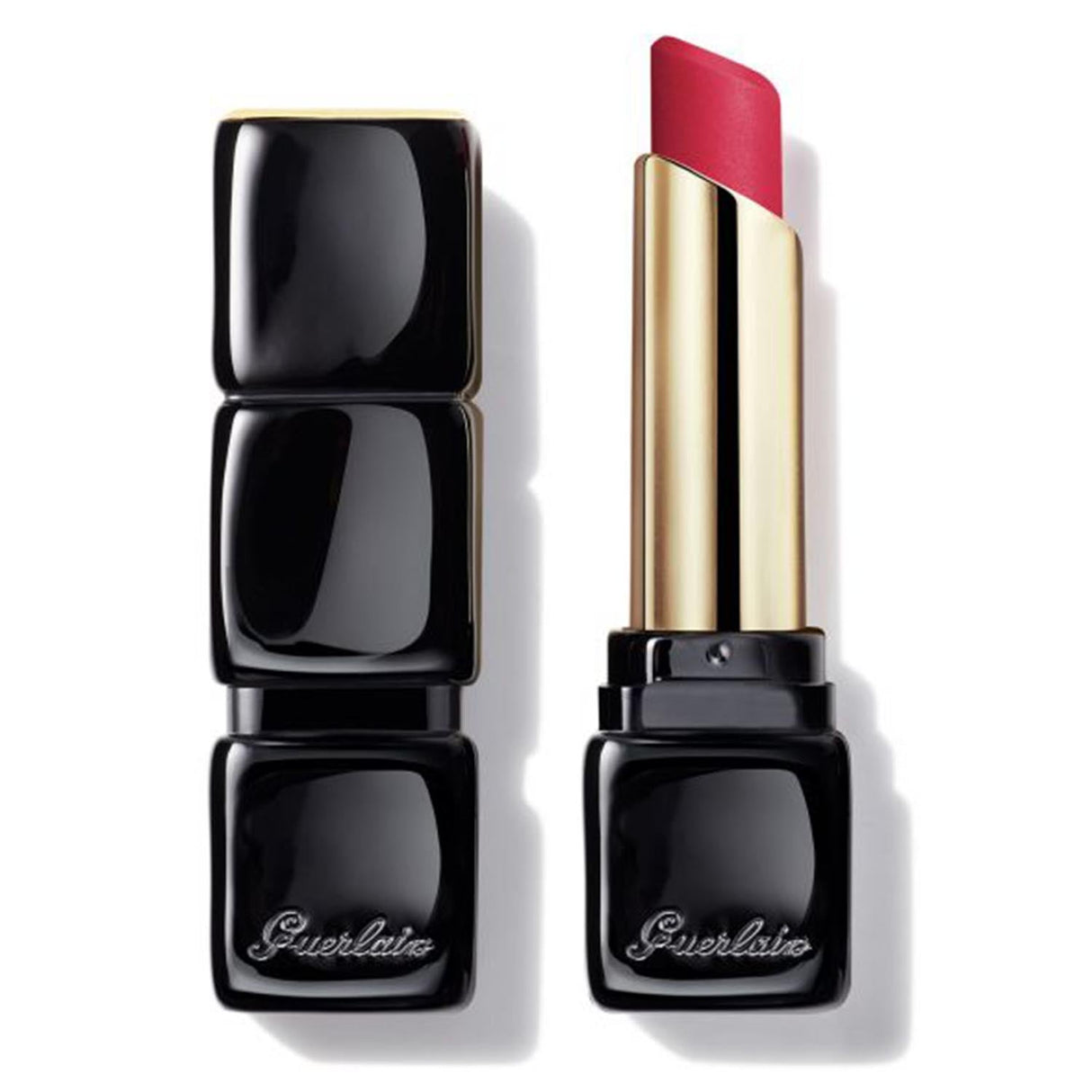 Guerlain Kuss Kuss Barra de Labios 666 Lucky Pink 1un