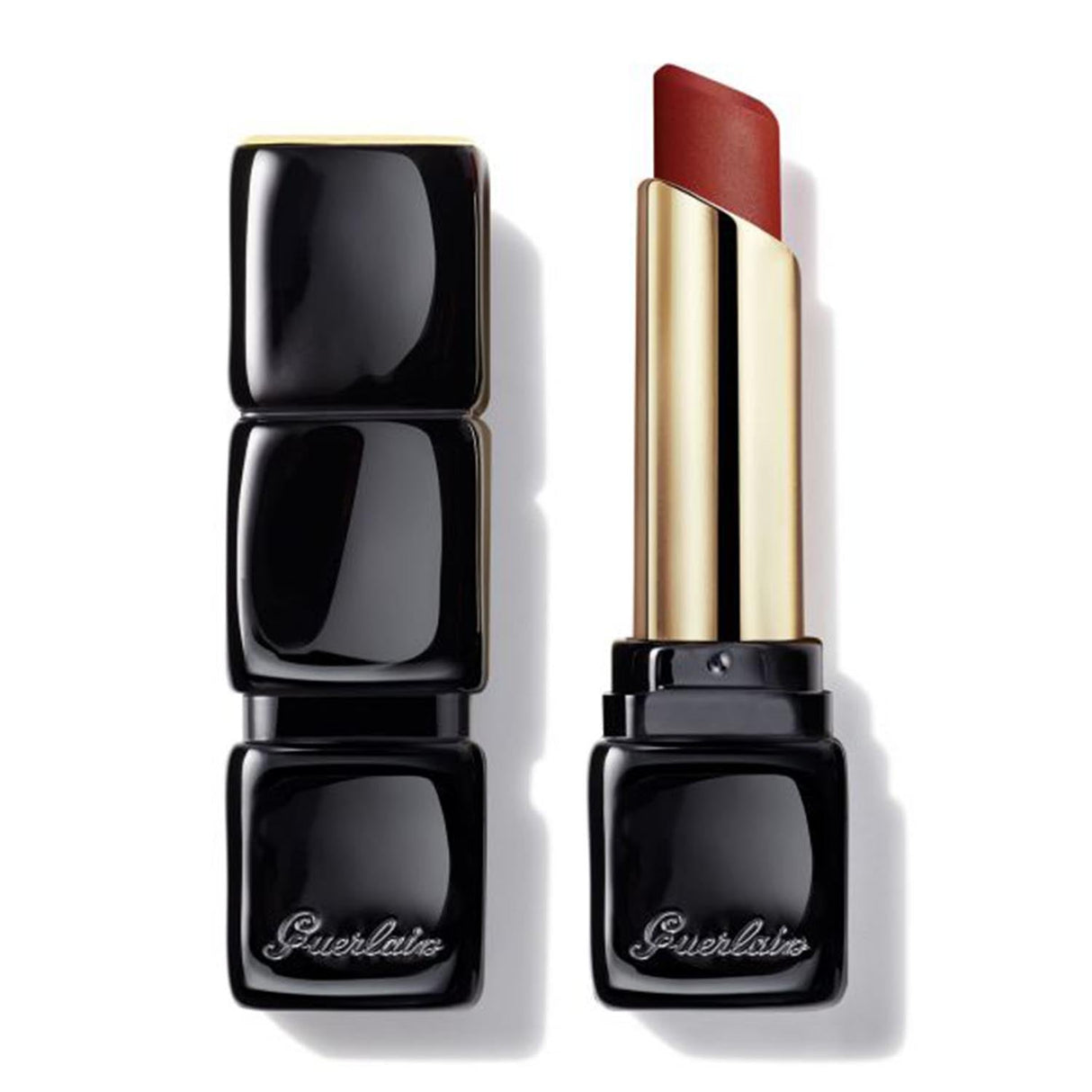 Guerlain Kuss Kuss Barra de Labios 770 Desire Red 1un