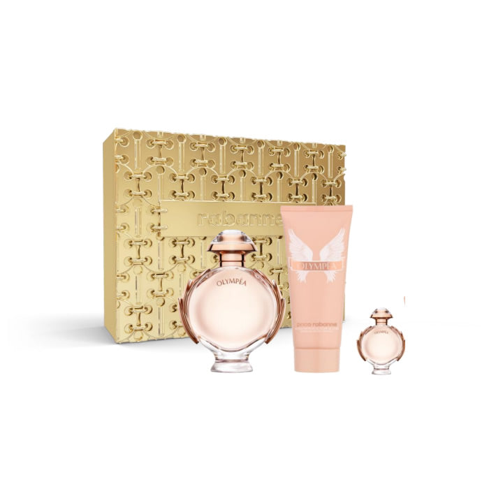 <tc>PACO RABANNE</tc> Olympéa Eau de Parfum Spray 80 ml Set 3-teilig Weihnachten 2023