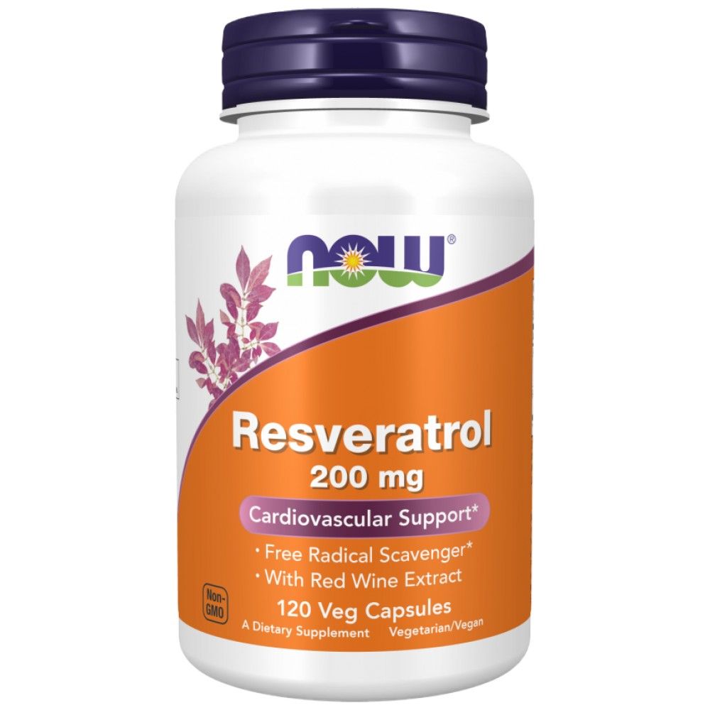 Natural Resveratrol 200 mg - 120 Kapseln