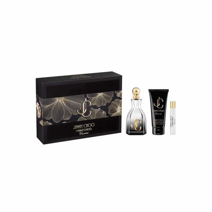 <tc>JIMMY CHOO</tc> I Want Choo Eau De Parfum Spray 100ml Set 3 Stück