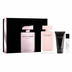 Narciso Rodriguez For Her Eau De Perfume Spray 100ml Set 3 Pieces - Nutra Best Europe