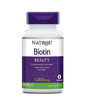 Biotin 1000mcg. / 100 Tabs. - Nutra Best Europe