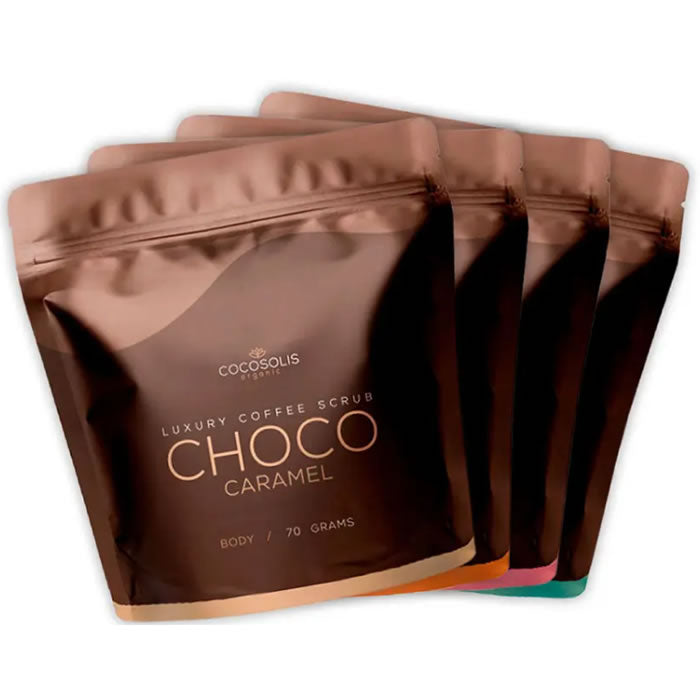 <tc>COCOSOLIS</tc> Luxus-Kaffee-Peeling-Box-Set, 4-teilig