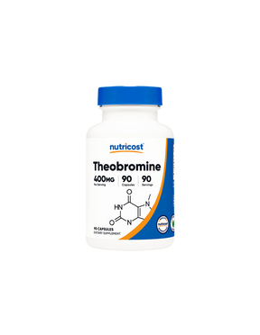 Cardiovascular and respiratory system - Theobromine, 400 mg x 90 capsules Nutricost - Nutra Best Europe