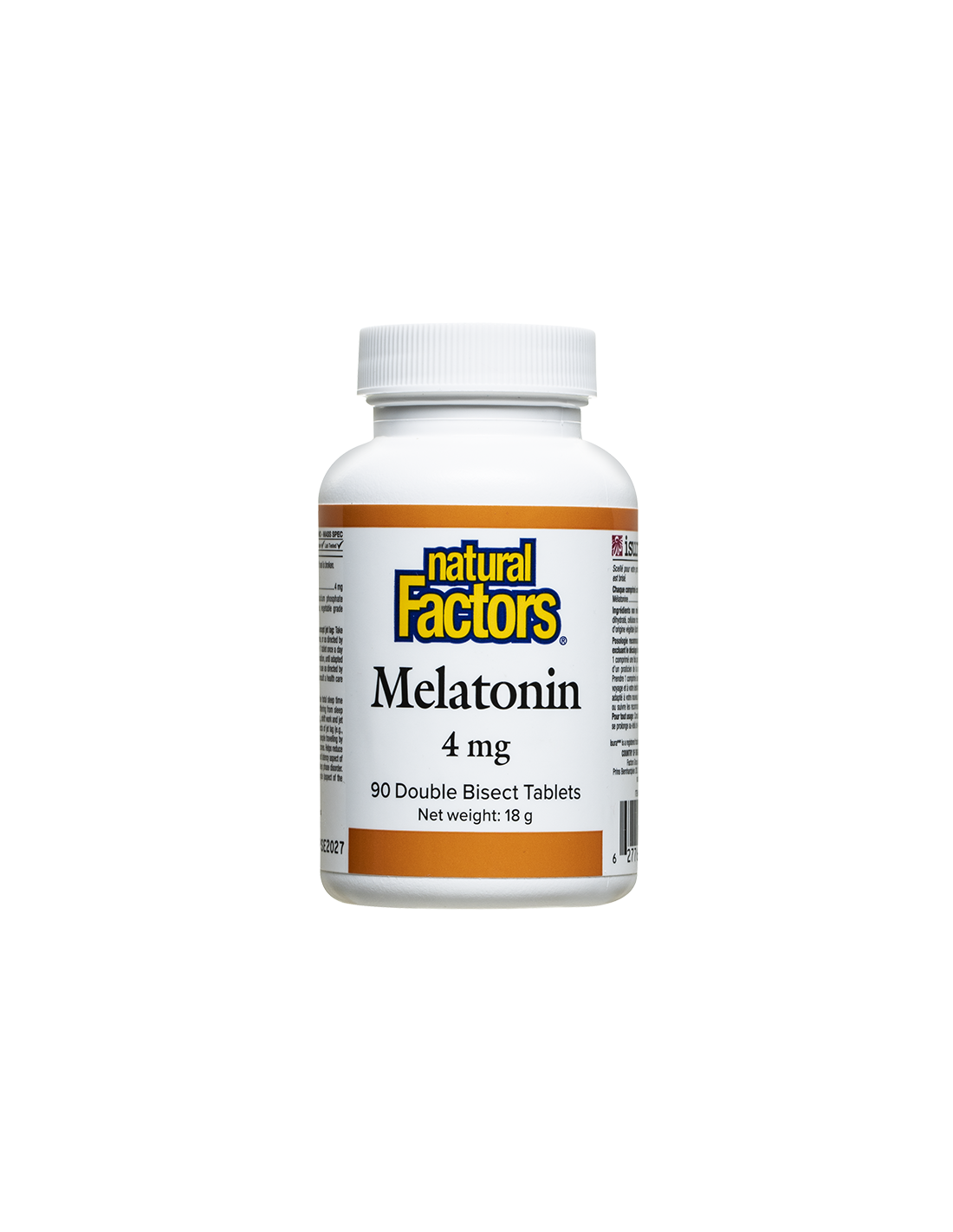 Schlaflosigkeit – Melatonin, 4 mg x 90 Tabletten, mit 2 Unterteilungen