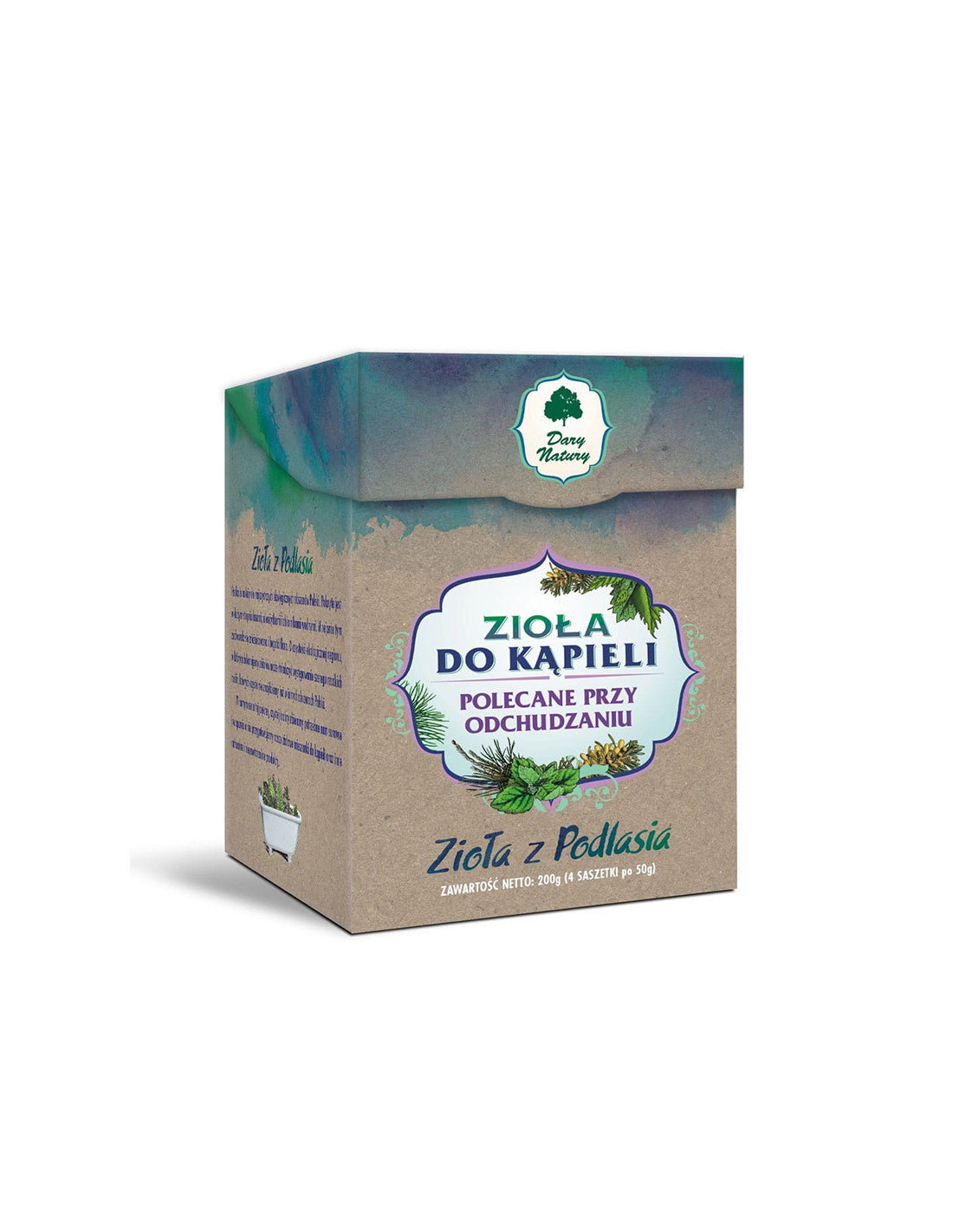 Aromatische Badekräuter – Gewichtsreduktion, 4 Beutel x 50 g