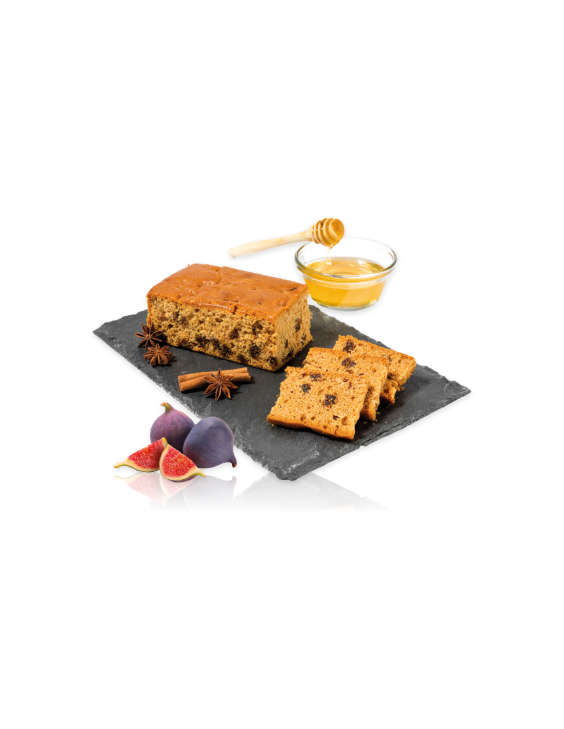 Französisches Honigbrot mit Feigenkrokette, 40 % Honig, 18 % Feigen, 250 g