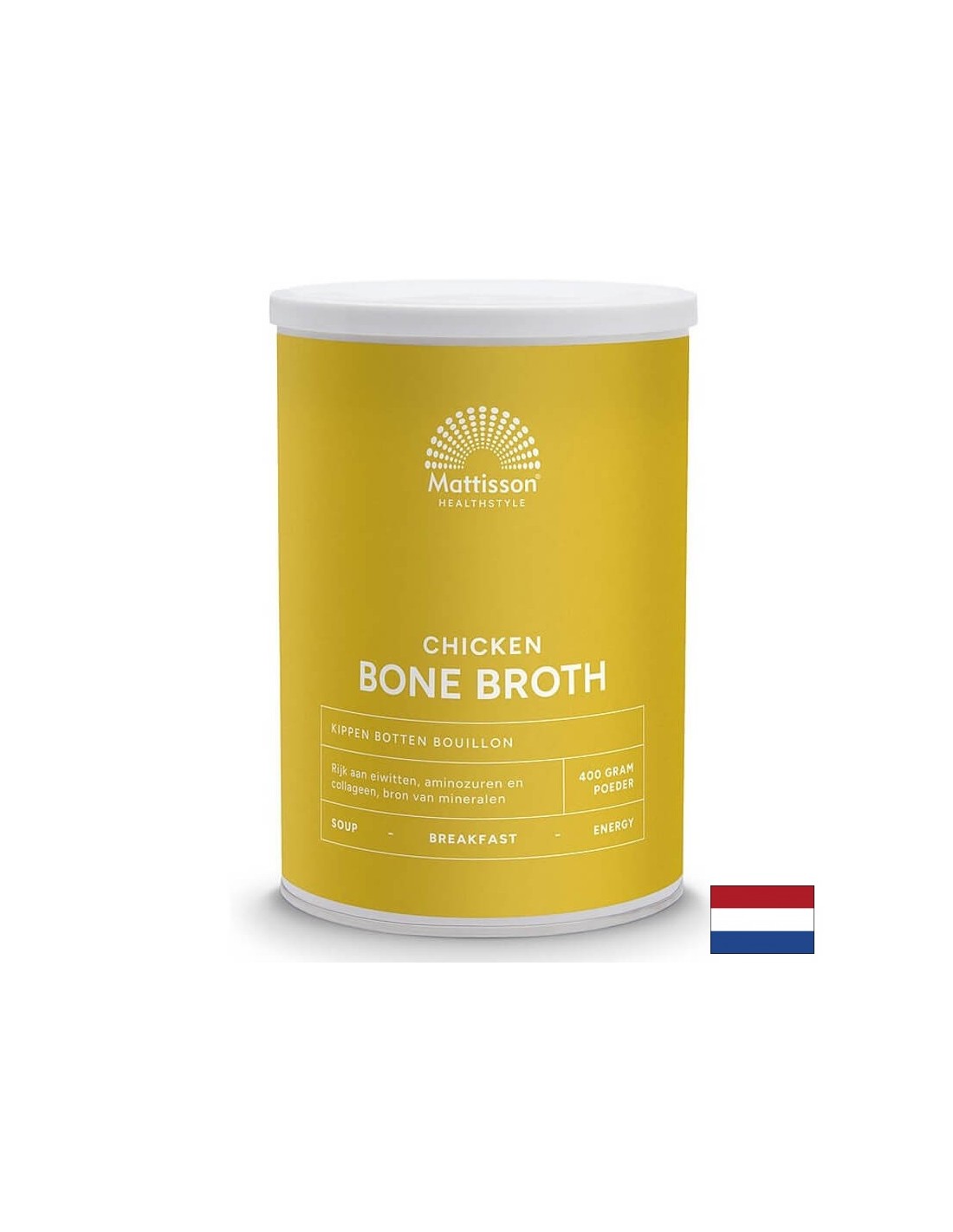 Schöne Haut und gesunde Gelenke – Hühnerknochenbrühe, 400 g Pulver