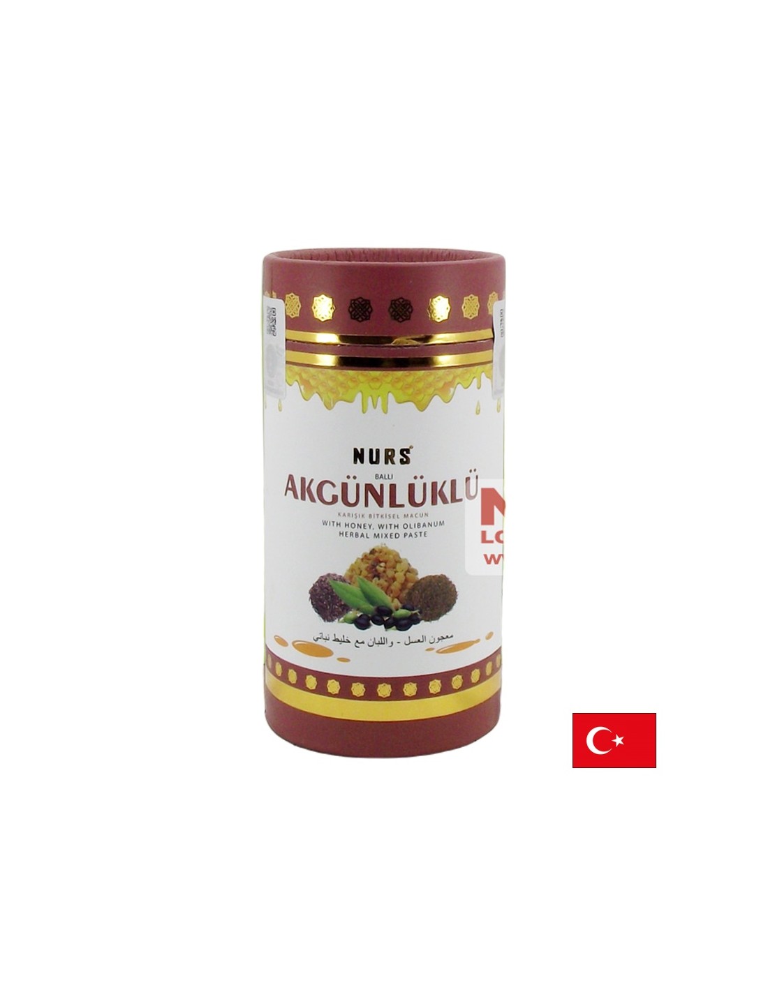 Kräuterpaste mit Honig und Weihrauchöl – Bei Gelenk- und Magenschmerzen, 400 g