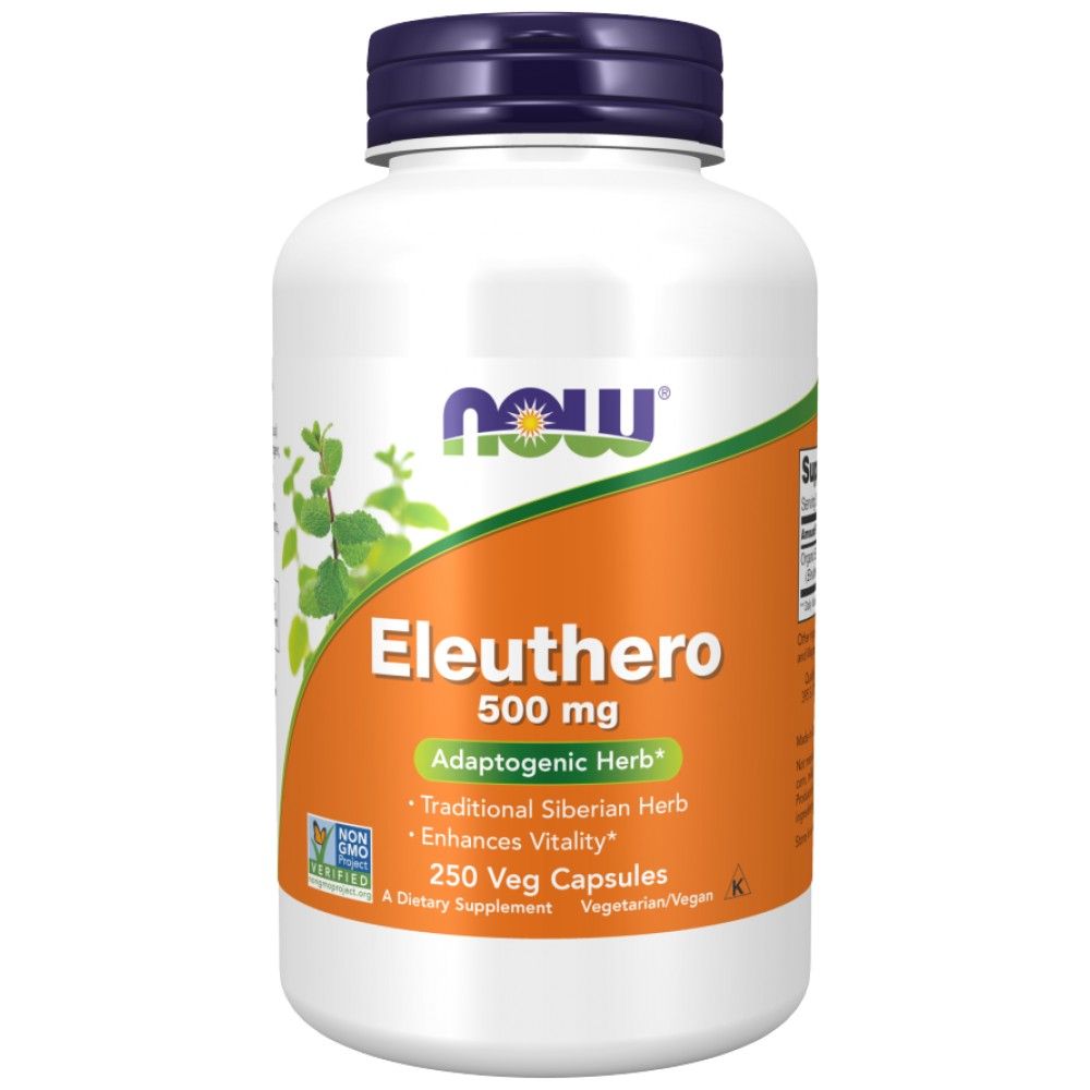 Eleuthero 500 mg | Siberian Ginseng - 250 Kapseln