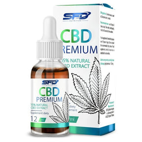 SFD CBD Масло Premium Natural Extract 15% - 12 мл (160 дози) - Nutra Best Europe