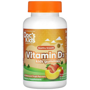 Vitamin D3 Kid's Gummies - 60 gummies - Nutra Best Europe