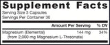 Magmind | Magnesium L-Threonat Magtein® 90 кааsol