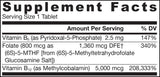 Methyl B -12 5000 MCG & Methylfolat 800 mcg - 60 sublinguale Tabletten
