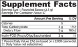 Prebiotic Inulin - Fos - Fructooligosaccharide - 180 Gramm
